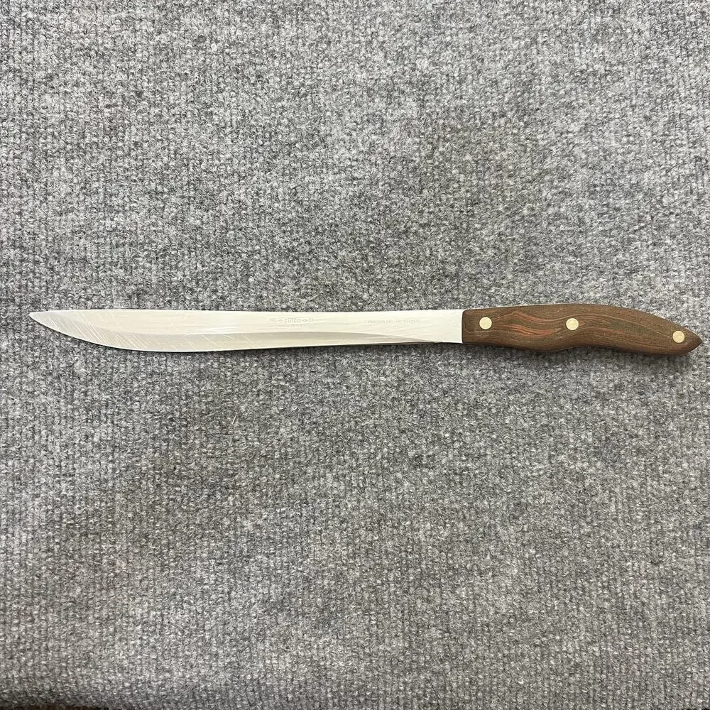 Cutco 23 Slicing Knife Wood Handle USA Made 14